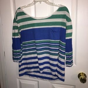 American eagle striped shirt